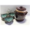Image 1 : ESTATE POTTERY INCKUDING COOKIE JAR +