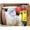 Image 1 : PKG OF NEW PAPER PLATES AND PLASTIC FORKS