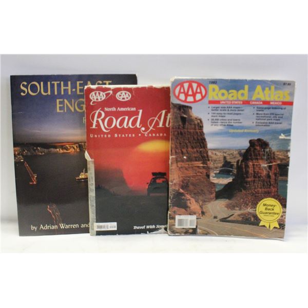 11X15 INCH ROAD ATLAS 1990S