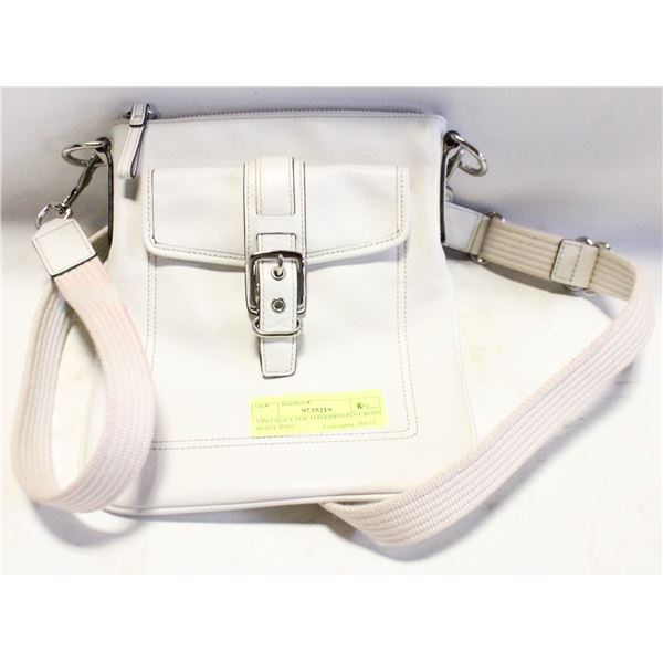 VINTAGE COACH HAMPTONS CROSS BODY BAG