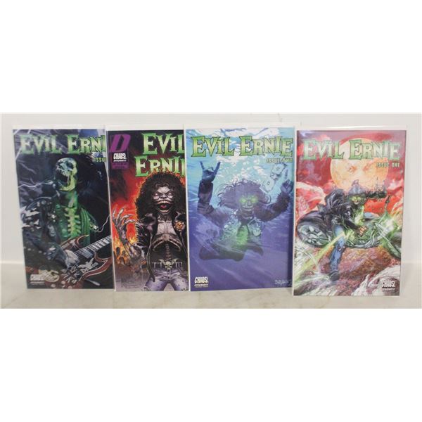 INDY COMICS EVIL ERNIE SET 1-5 ALL NEW/UNREAD