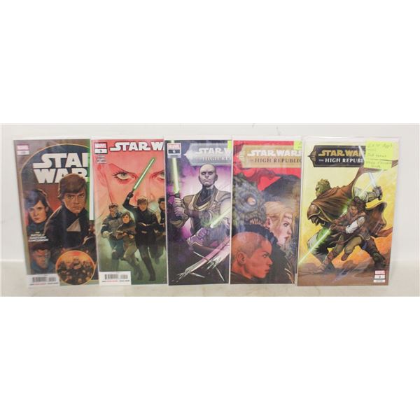 STAR WARS COMICS ALL NEW/UNREAD 1ST APP INC