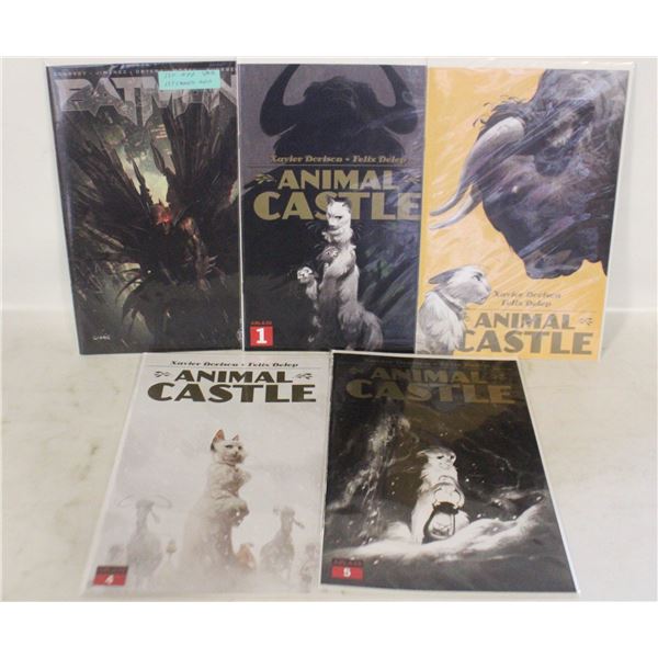ALL NEW BATMAN + INDY COMICS