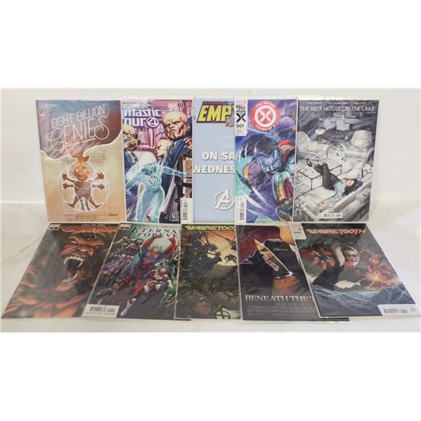 NEW MARVEL & INDY COMICS