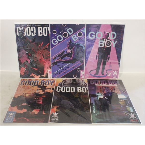 INDY COMICS GOOD BOY ALL NEW