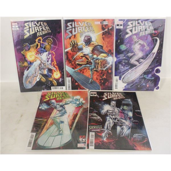 NEW MARVEL SILVER SURFER 1-5