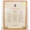 Image 1 : LAWS OF THE NAVY 17"X21"