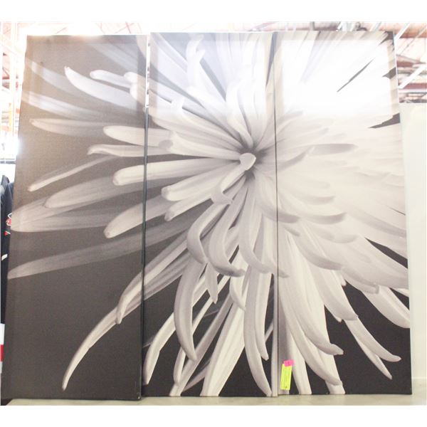 3PC CANVAS PICTURE EACH PIECE 14"X40"