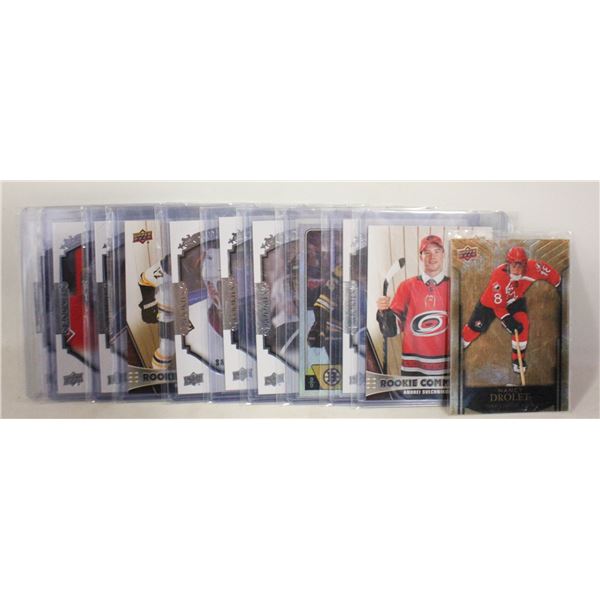 11 ASSORTED HOCKEY CARDS