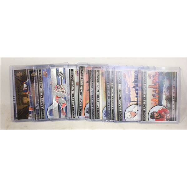 13 ASSORTED HOCKEY CARDS