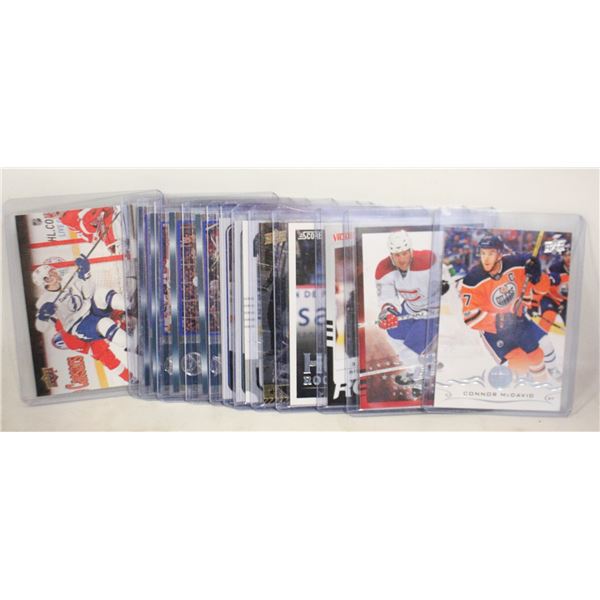 13 ASSORTED HOCKEY CARDS