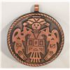 Image 1 : VINTAGE COPPER INDIGENOUS LARGE PENDANT