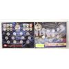 Image 1 : CANADA 2000 + 2001 COLLECTORS COIN SETS