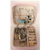 Image 1 : TRAVELING JEWELRY BOX FULL OF JEWELRY