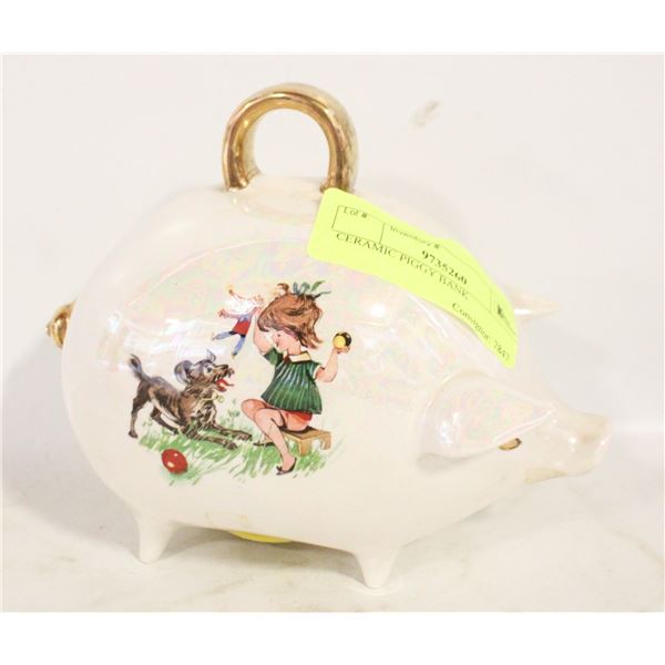 CERAMIC PIGGY BANK