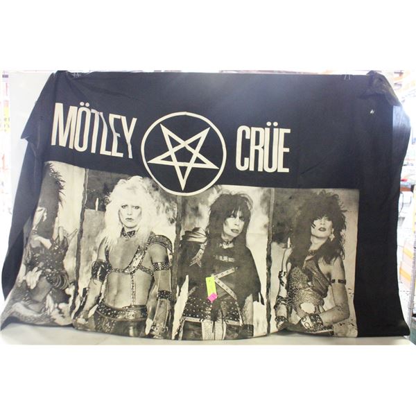 VINTAGE 1980S MOTLEY CRUE SATIN
