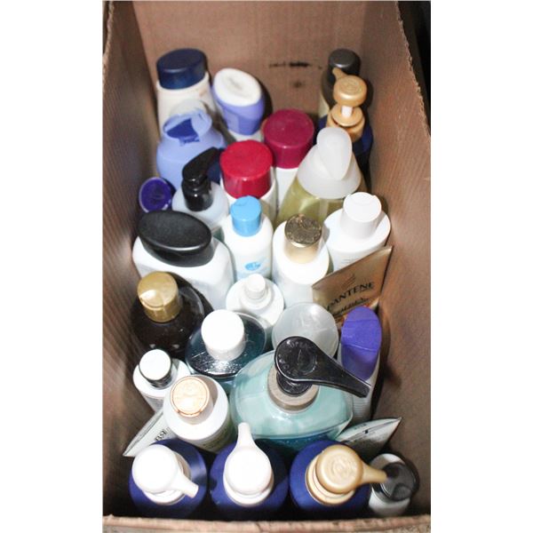 FULL BOX OF SURPLUS BATH PRODUCTS