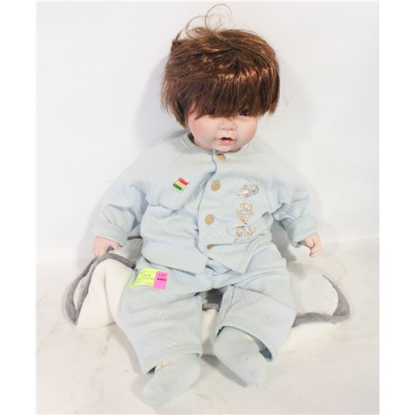 KATHAY COLLECTION PORCELAIN DOLL 1-5000 BOY