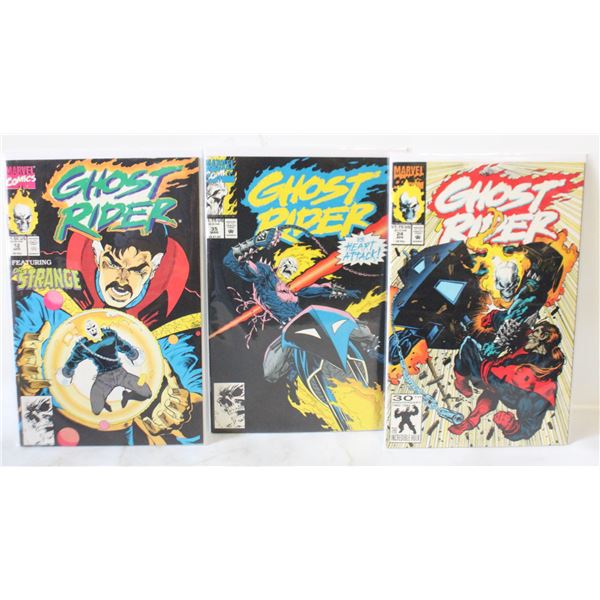 GHOST RIDER COMICS LOT OF 3