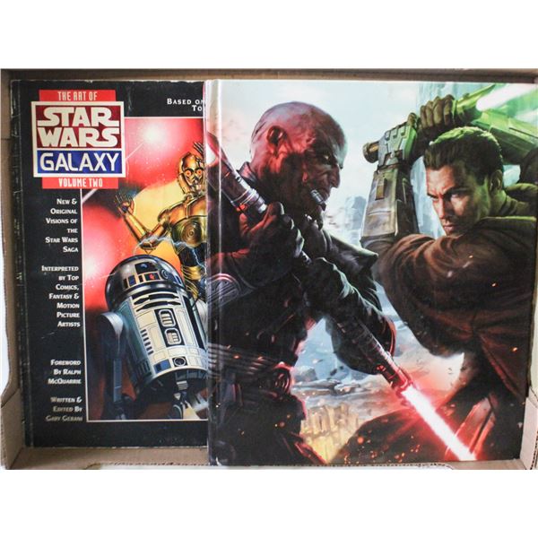 2 STAR WARS BOOKS (THE OLD REPUBLIC