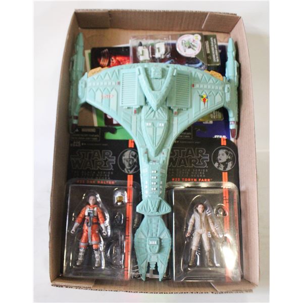 ESTATE STARWARS COLLECTABLES BLACK