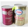 Image 1 : VINTAGE FULL OIL CANS ALL TOGETHER
