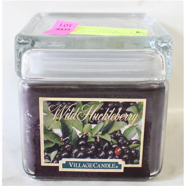 NEW WILD HUCKLEBERRY 2 WICK CANDLE