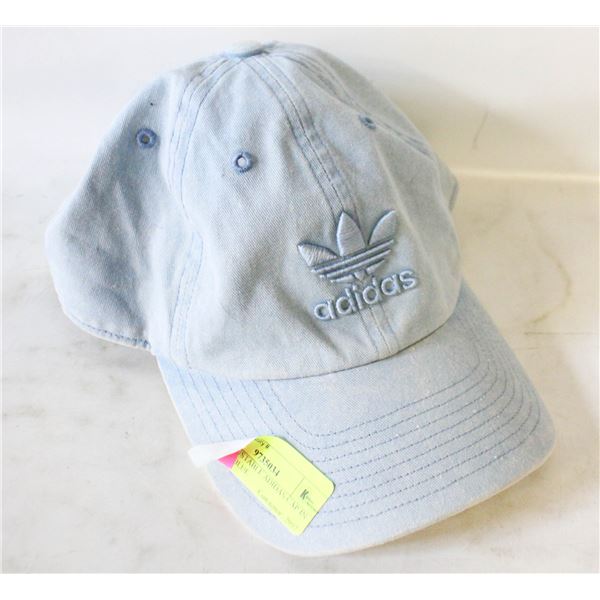 NEW ADJUSTABLE ADIDAS CAP IN VINTAGE BLUE