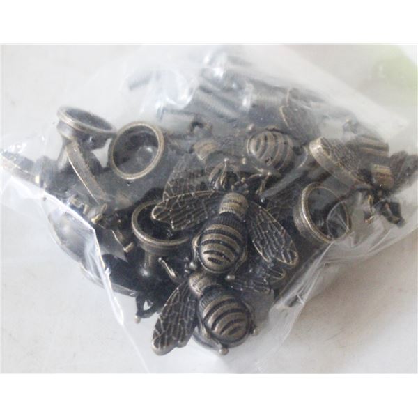 NEW 10 PC BEE DECOR KNOBS WITH HARDWARE
