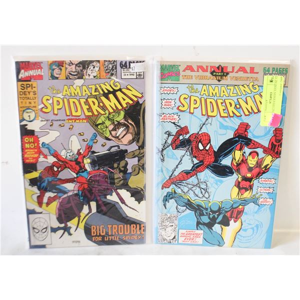 AMAZING SPIDERMAN ANNUAL #24 & 25
