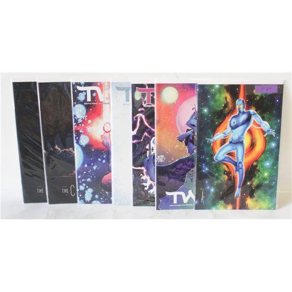 INDY COMICS BLUE FLAME1 TWIG + ALL NEW/UNTEAD