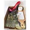Image 1 : WINE THEME HOME DÉCOR ACCENTS PLUS BOTTLE