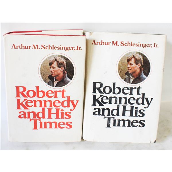 ROBERT KENNEDY 2 VOL. 1978 U.S. COLL. BOOKS