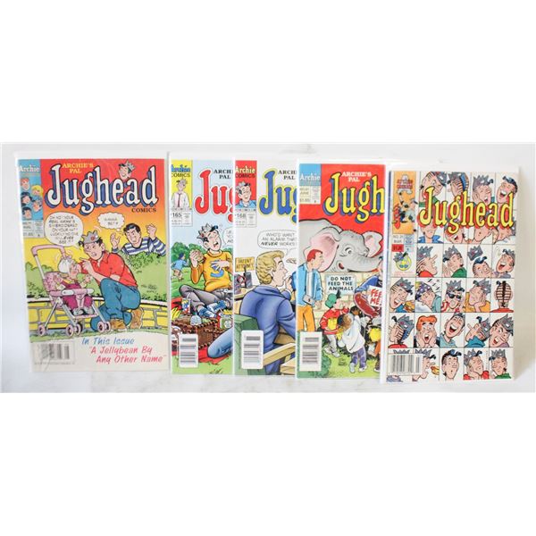 JUGHEAD COMICS LOT OF 5