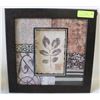 Image 1 : HOME DECOR SHADOW BOX PICTURE 15" X 15"