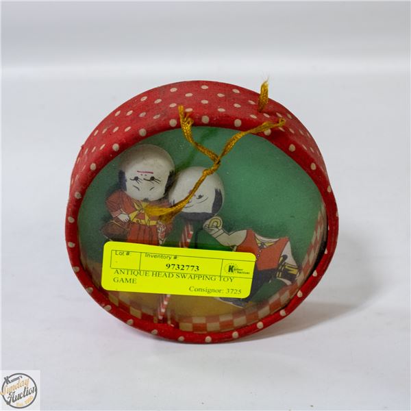 ANTIQUE HEAD SWAPPING TOY GAME