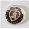 Image 1 : ENCASED PURPLE HEART FOR MILITARY MERIT COIN