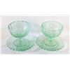 Image 1 : DEPRESSION GLASS SET OF 2