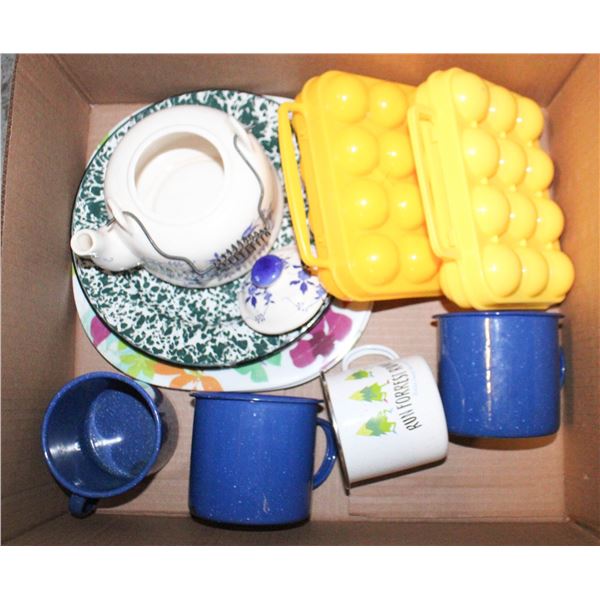 BOX CAMPING STUFF