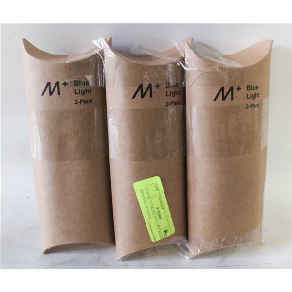 LOT OF 3 2 PACKS OF +1.75 LADIES READING GLASSES