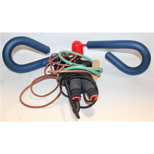 EXERCISE EQUIPMENT ASSORTED