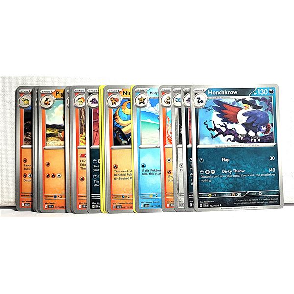 8)  LOT OF 25 STAGE 1 POKEMON PLAYING