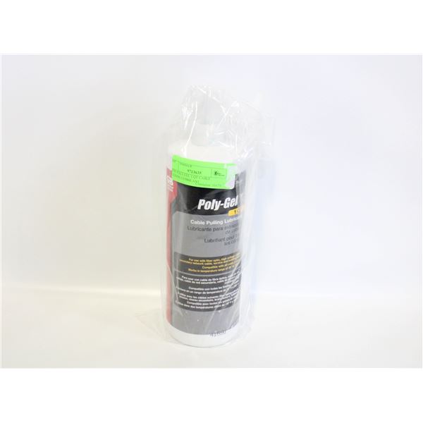 NEW POLY GEL 1 QT CABLE PULLING LUBRICANT