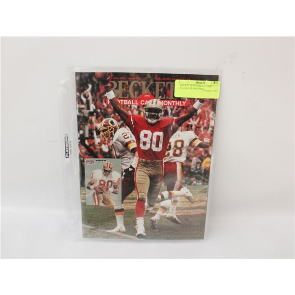 BECKETTE FOOTBALL CARD MAGAZINE MONTHLY