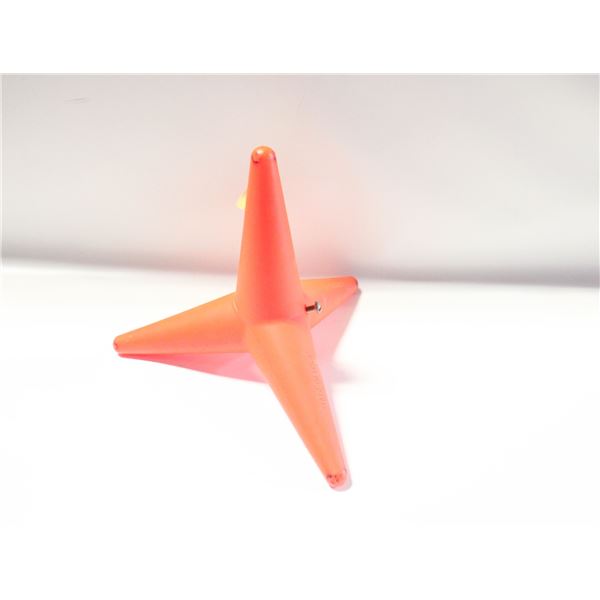 TRAFFIC CONE MARKER- FOUR POINT