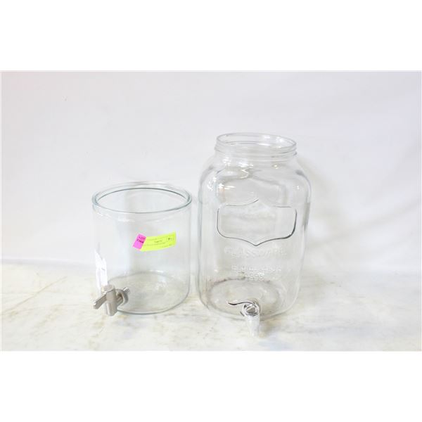 2 BEVERAGE DISPENSORS