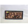 Image 1 : VINTAGE "RAGGEDY ANN" FRAMED PRINT 24" X 11"