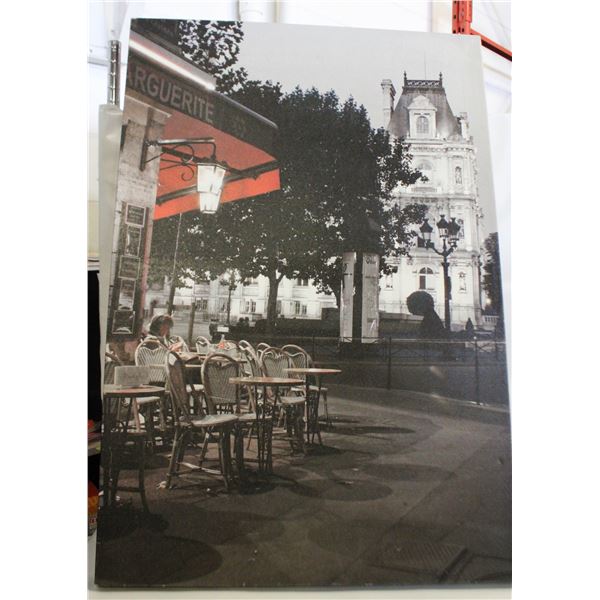 ITALLIAN CAFÉ/STREET ART CANVAS