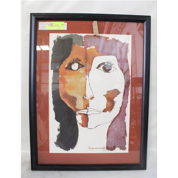 OSWALDO GUAYASAMIN ARTWORK