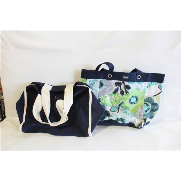 CANVAS SHOPPING BAGS/TOTES ASSORTED